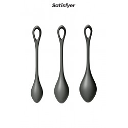 sexy Kit d'entrainement pelvien Yoni Power 2 noir - Satisfyer