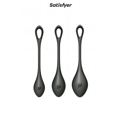 sexy Kit d'entrainement pelvien Yoni Power 2 noir - Satisfyer