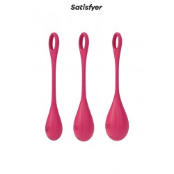 sexy Kit d'entrainement pelvien Yoni Power 1 Rouge - Satisfyer