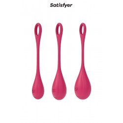 sexy Kit d'entrainement pelvien Yoni Power 1 Rouge - Satisfyer