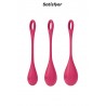 sexy Kit d'entrainement pelvien Yoni Power 1 Rouge - Satisfyer