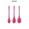 sexy Kit d'entrainement pelvien Yoni Power 1 Rouge - Satisfyer