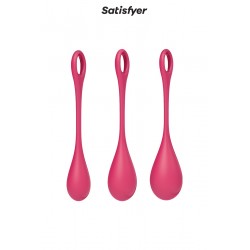 sexy Kit d'entrainement pelvien Yoni Power 1 Rouge - Satisfyer