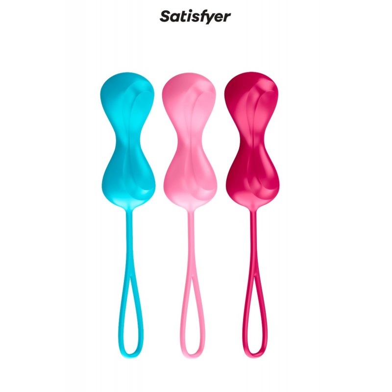 sexy Set de 3 boules de Geisha Power Balls - Satisfyer