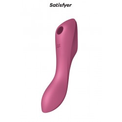 sexy Stimulateur Curvy Trinity 3 rouge - Satisfyer