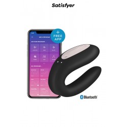 sexy Stimulateur Double Joy noir - Satisfyer